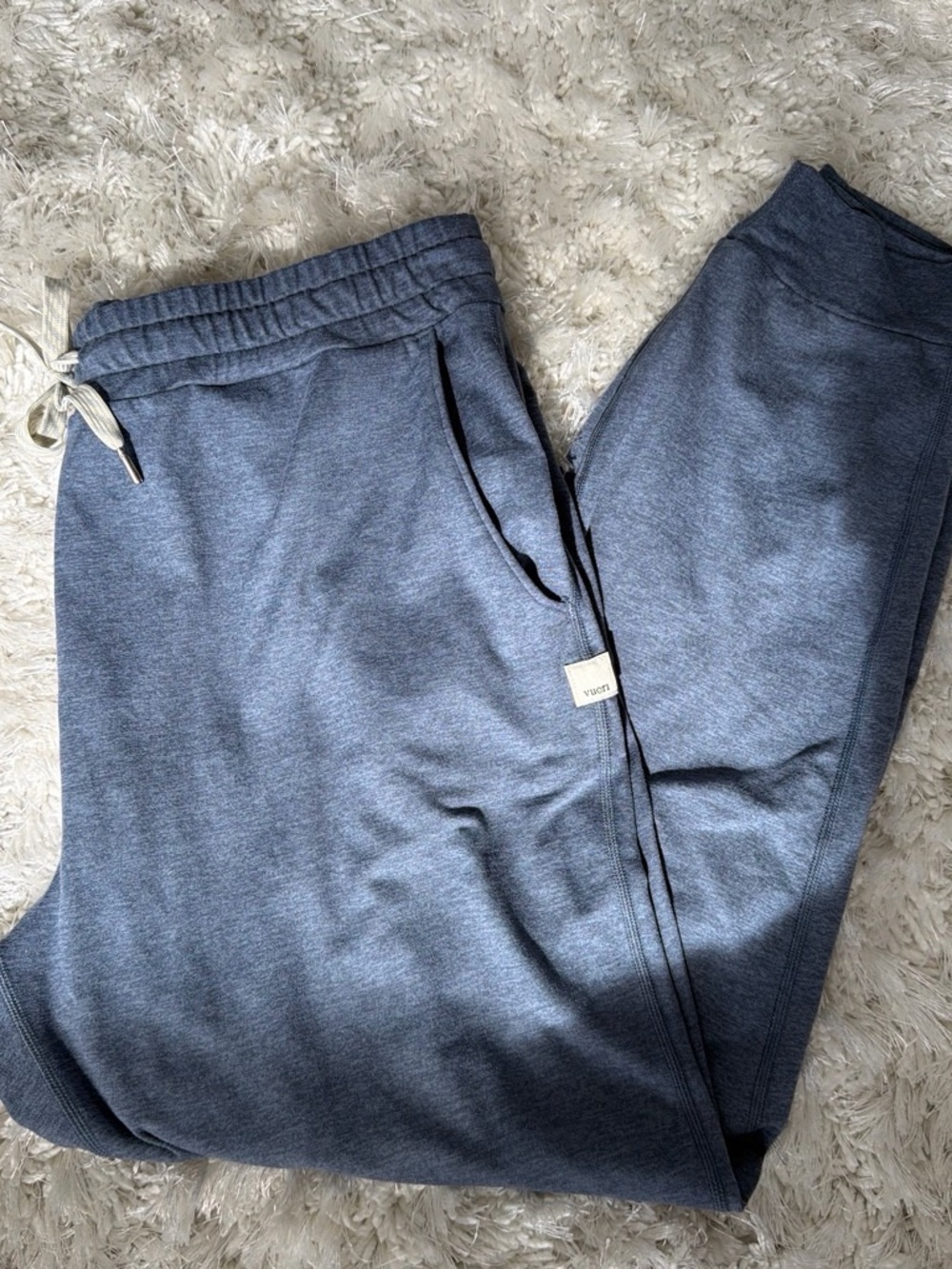 Women’s Heather Blue Jogger Sweatpants